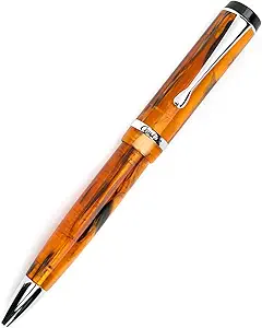 Duragraph Ballpoint Pen in Amber – Luxury Writing Instrument with Warm Amber Finish, Best Gift for Professionals & Collectors
